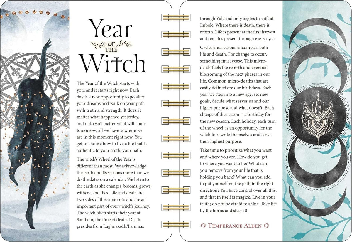 Year of the Witch 2027 Weekly Planner Calendar: Seasonal Intuitive Magick by Temperance Alden