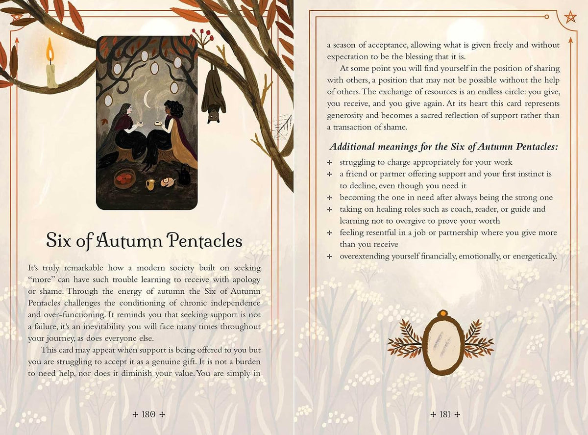 Seasons of the Witch Autumn Tarot by Tijana Lukovic