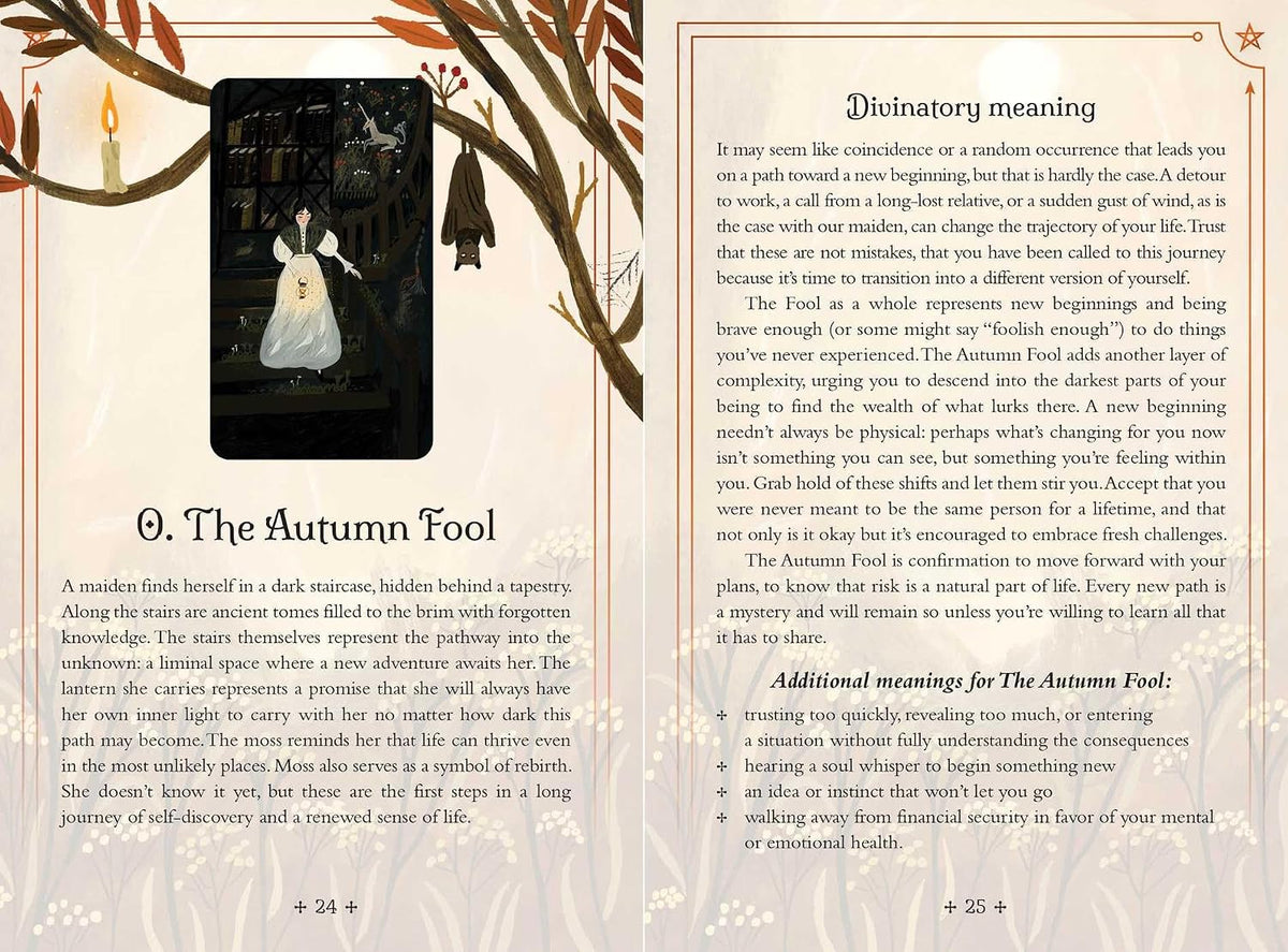 Seasons of the Witch Autumn Tarot by Tijana Lukovic