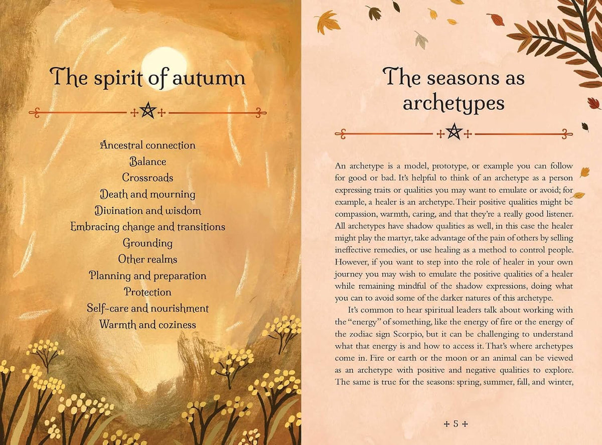 Seasons of the Witch Autumn Tarot by Tijana Lukovic