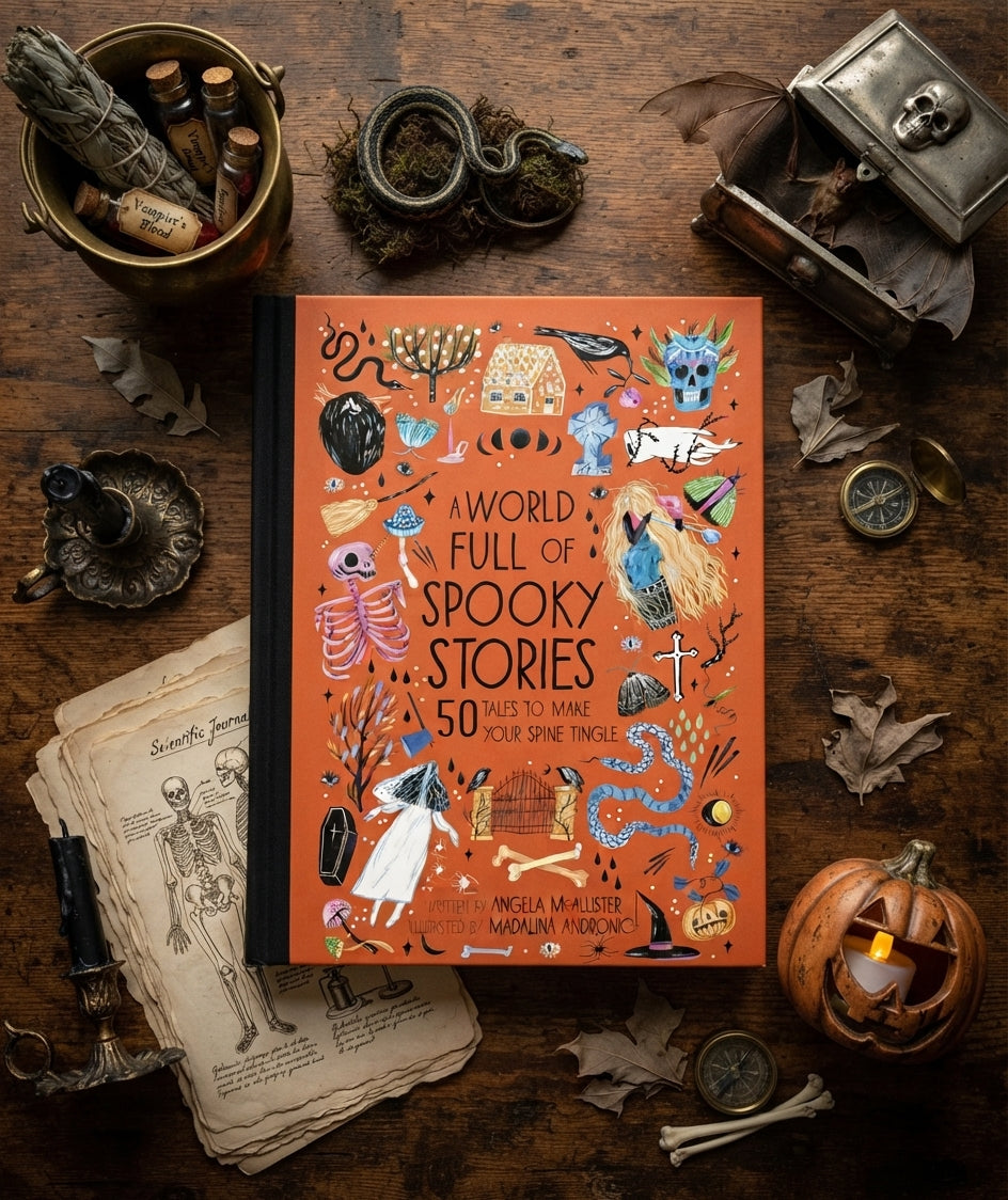 A World Full of Spooky Stories: 50 Tales to Make Your Spine Tingle