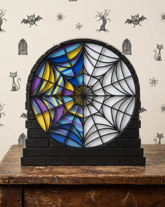 Wednesday Addams Desk Lamp Table, LED, USB Powered