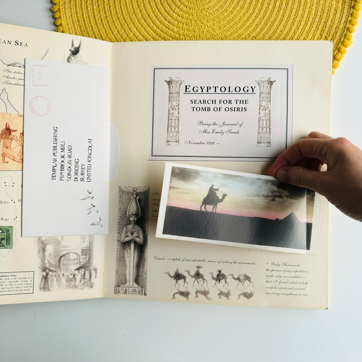 Egyptology: Search for the Tomb of Osiris by Emily Sands, Ologie Series (Vintage Book)