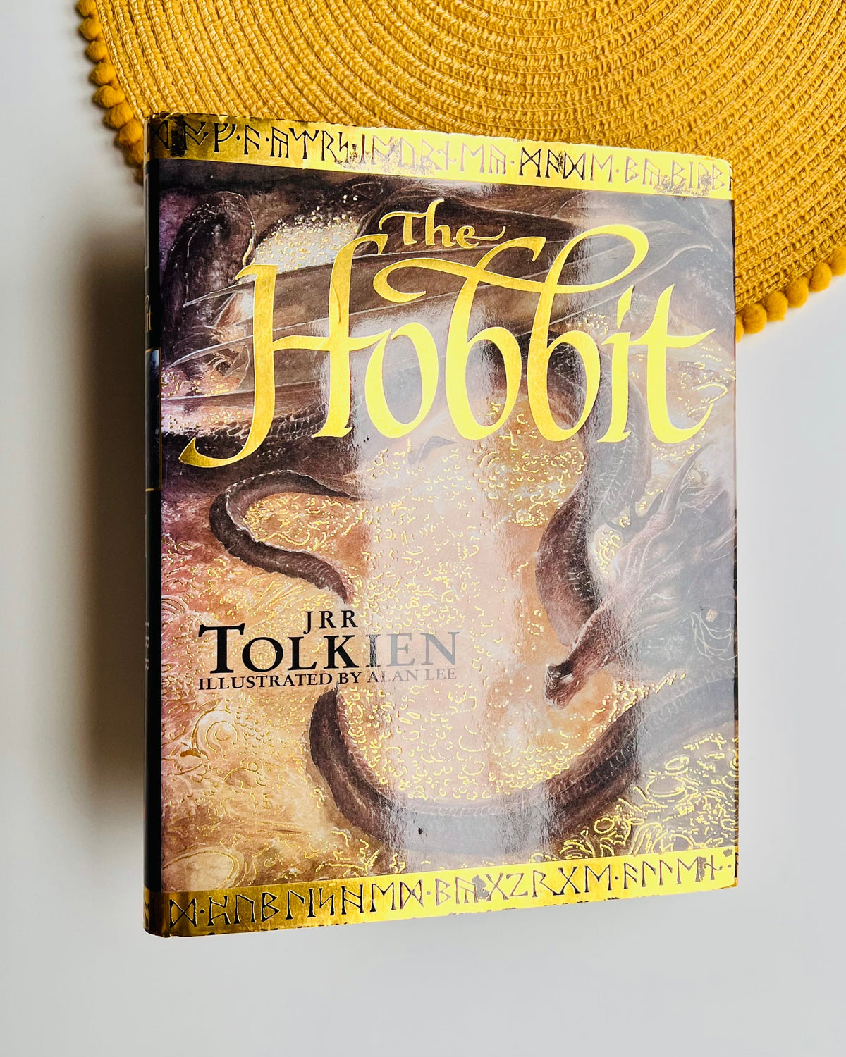 The Hobbit book by J.R.R. Tolkien