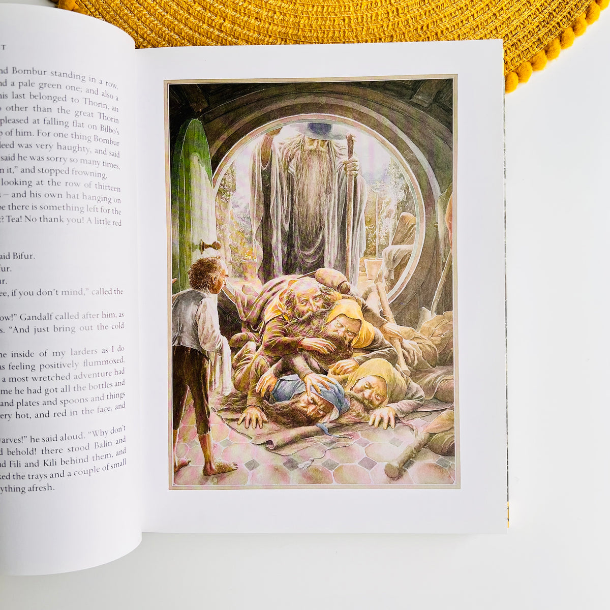 The Hobbit by J.R.R. Tolkien, Illustrated by Alan Lee