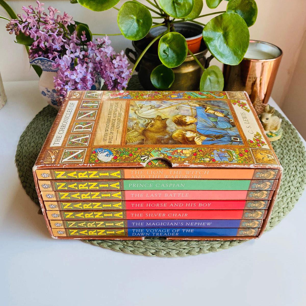 The Complete Box of Chronicles Of Narnia by C. S. Lewis, Narnia 7 Volumes, HarperCollins 2006