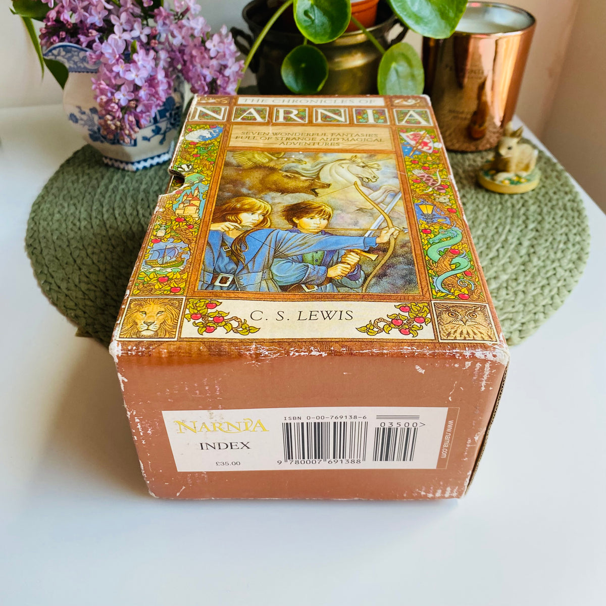 The Complete Box of Chronicles Of Narnia by C. S. Lewis, Narnia 7 Volumes, HarperCollins 2006