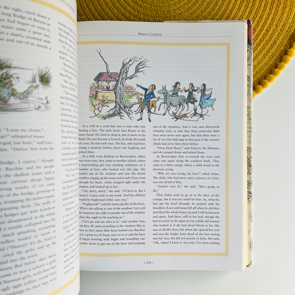 Complete Chronicles of Narnia by C S Lewis, with Pauline Baynes illustrations, 1998
