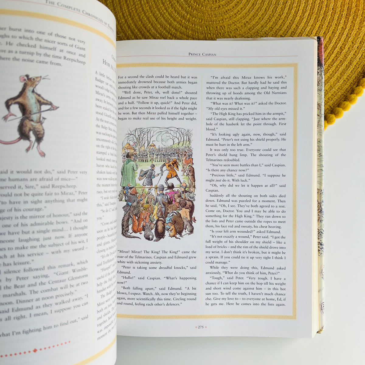 Complete Chronicles of Narnia by C S Lewis, with Pauline Baynes illustrations, 1998