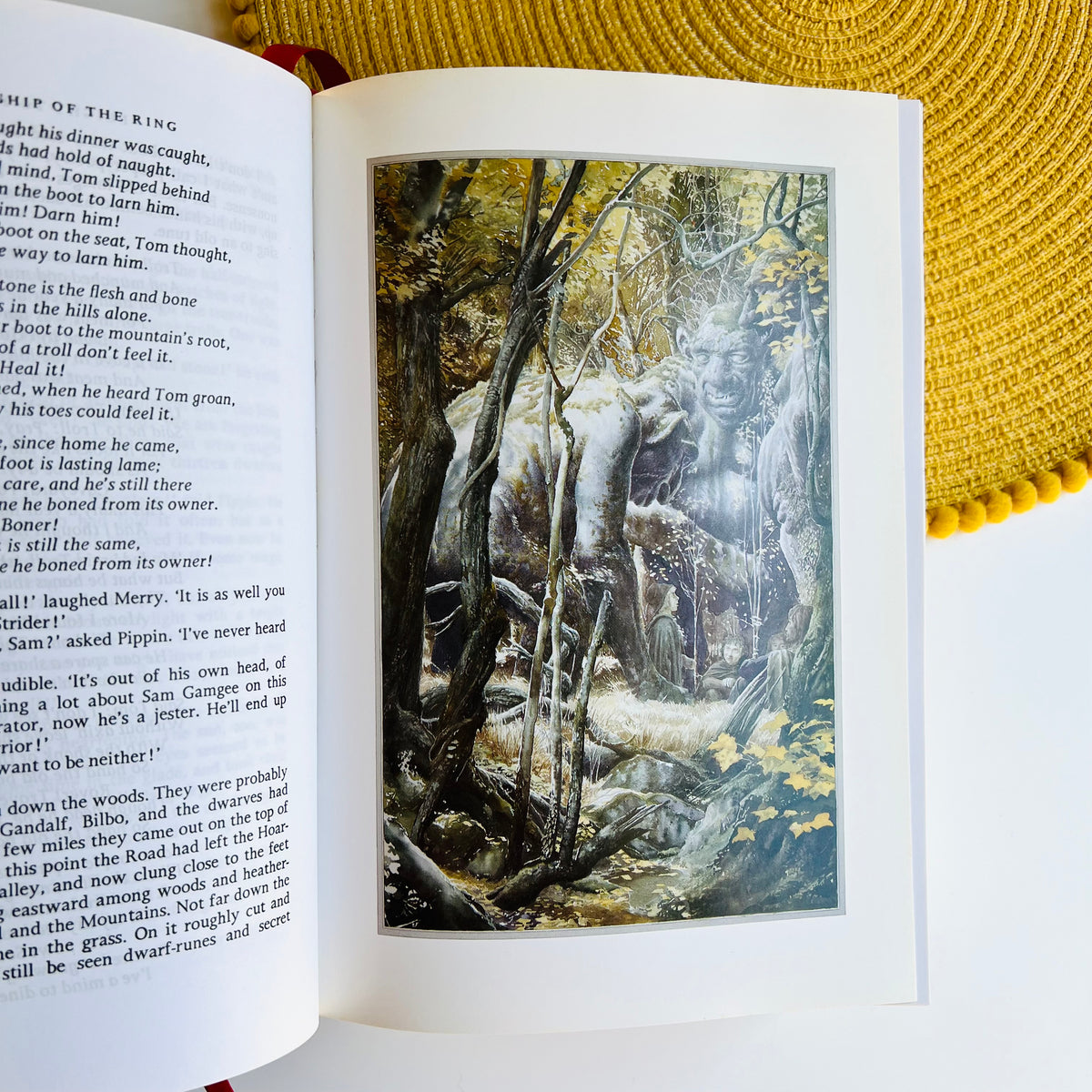 The Lord of the Rings by J R R Tolkien, Alan Lee Illustrated Edition, HarperCollins 1990s