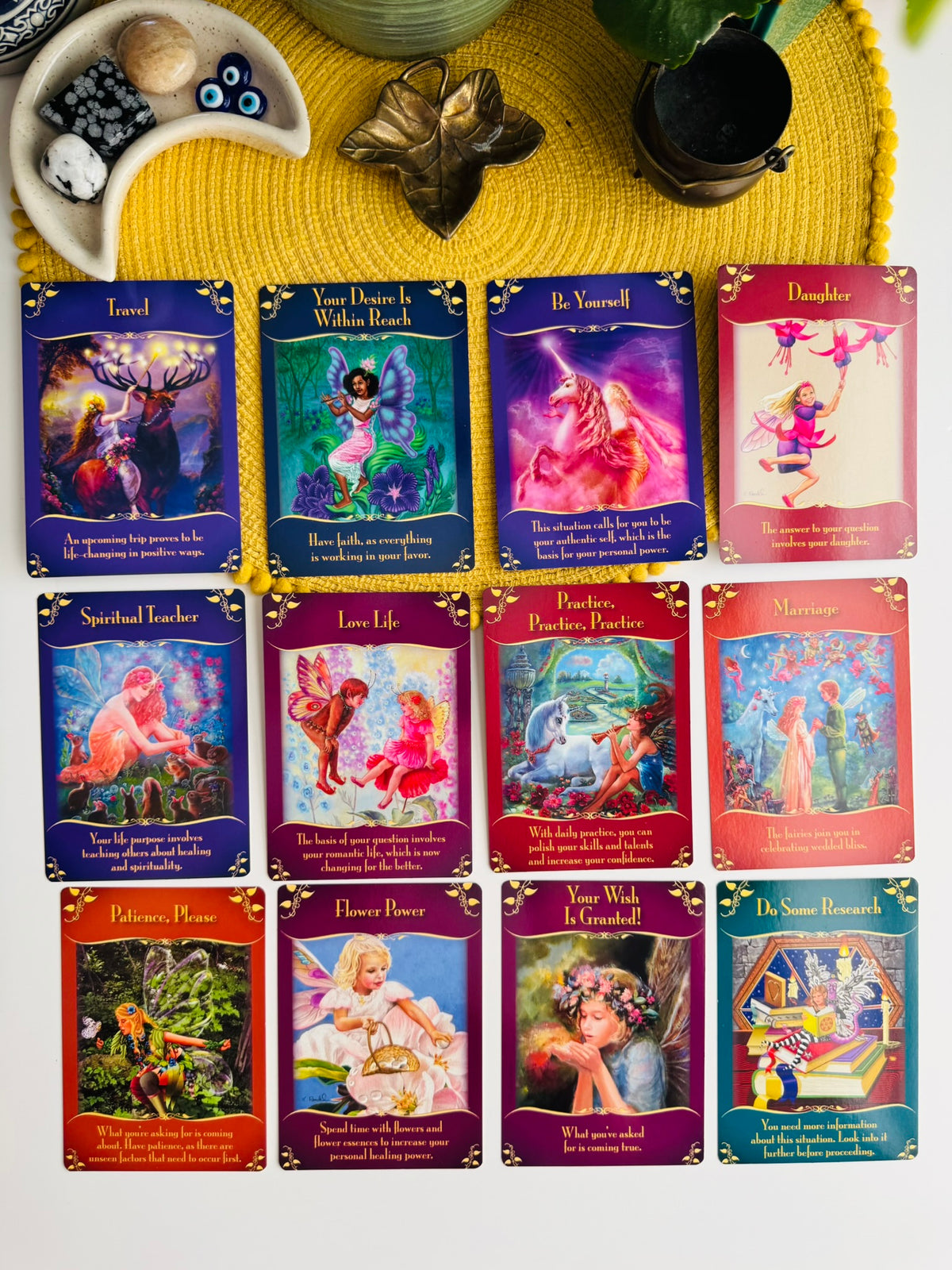 Magical Messages From The Fairies Oracle Cards by Doreen Virtue