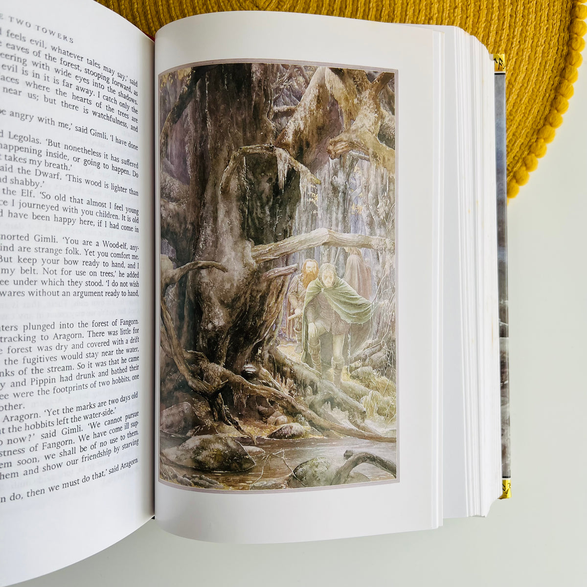 The Lord of the Rings by J R R Tolkien, Alan Lee Illustrated Edition, 1991