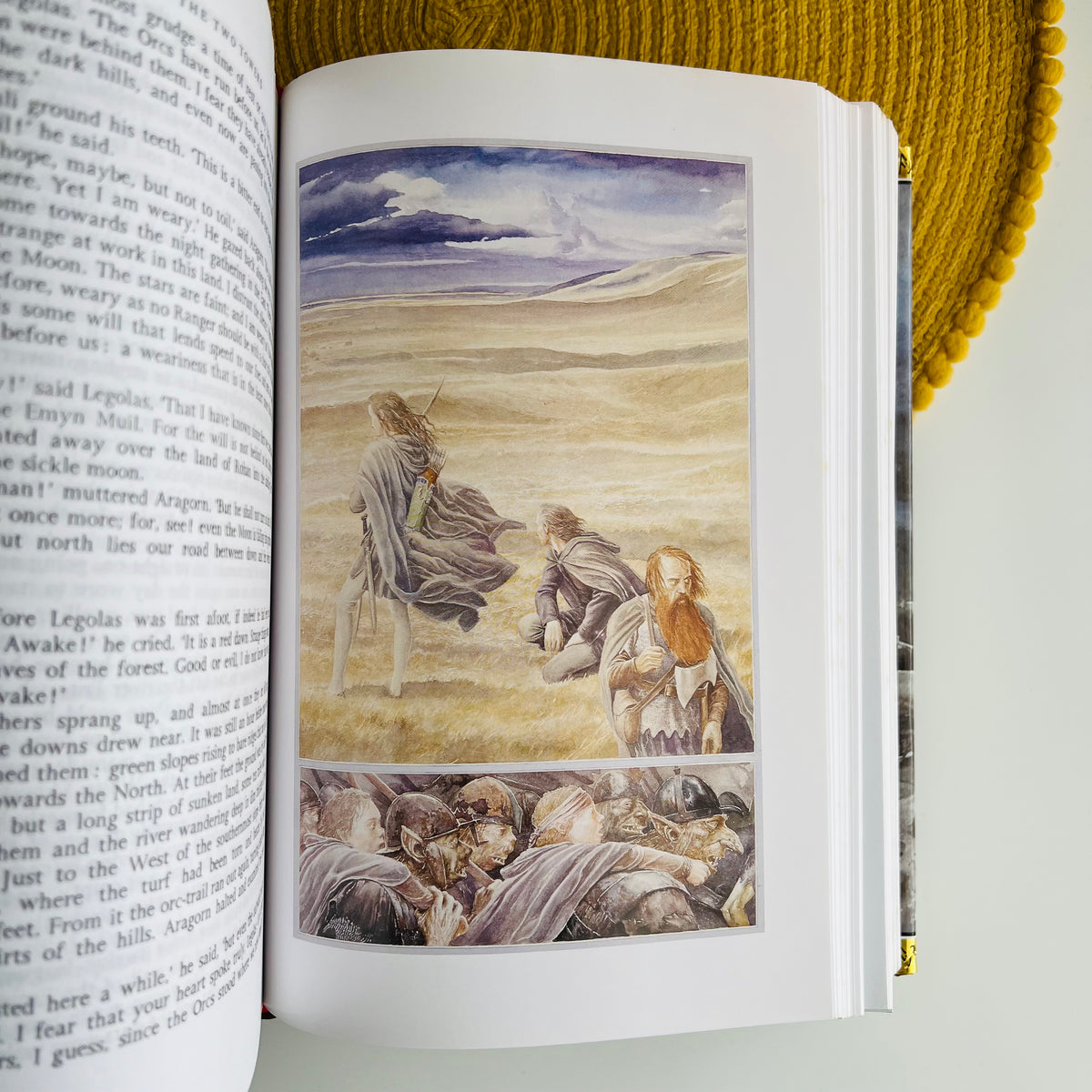 The Lord of the Rings by J R R Tolkien, Alan Lee Illustrated Edition, HarperCollins 1990s