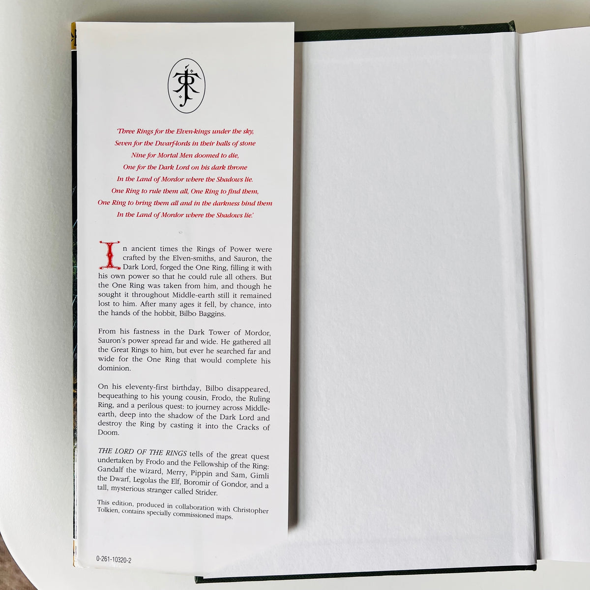 The Lord of The Rings by J R R Tolkien, 1994 Edition