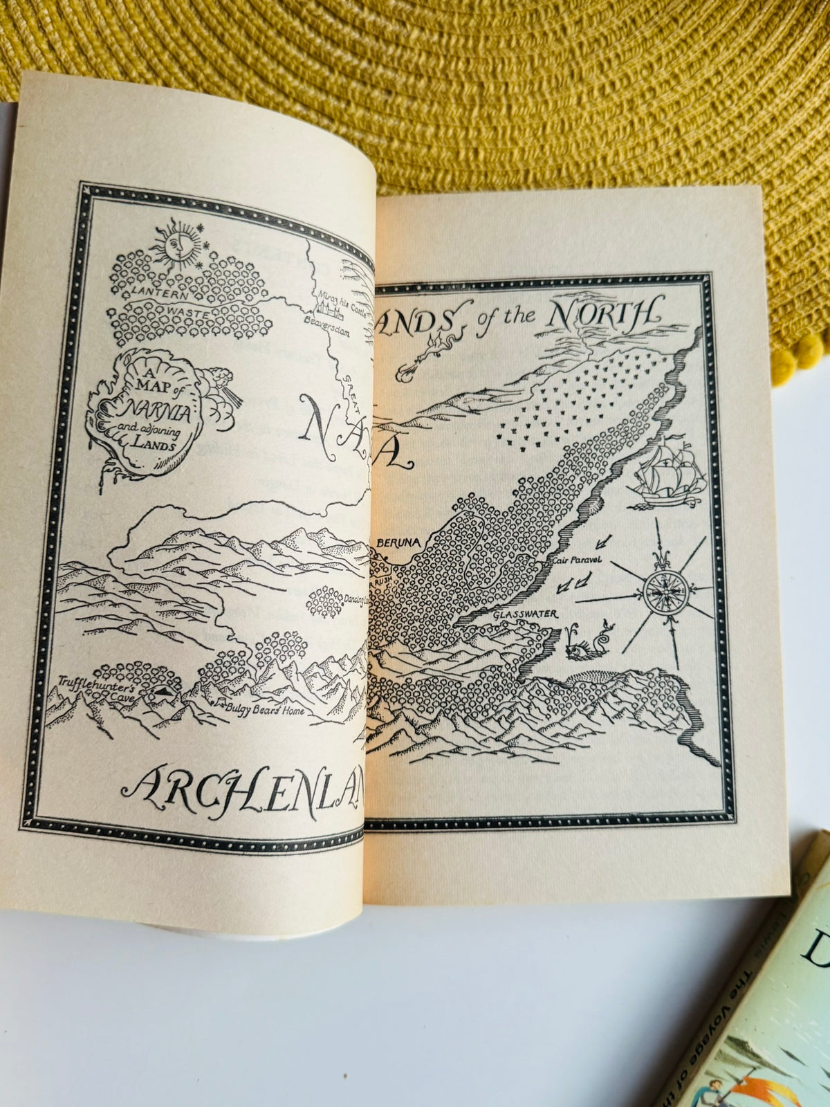Vintage The Chronicles of Narnia Seven Book Set, C S Lewis, 1976 Edition