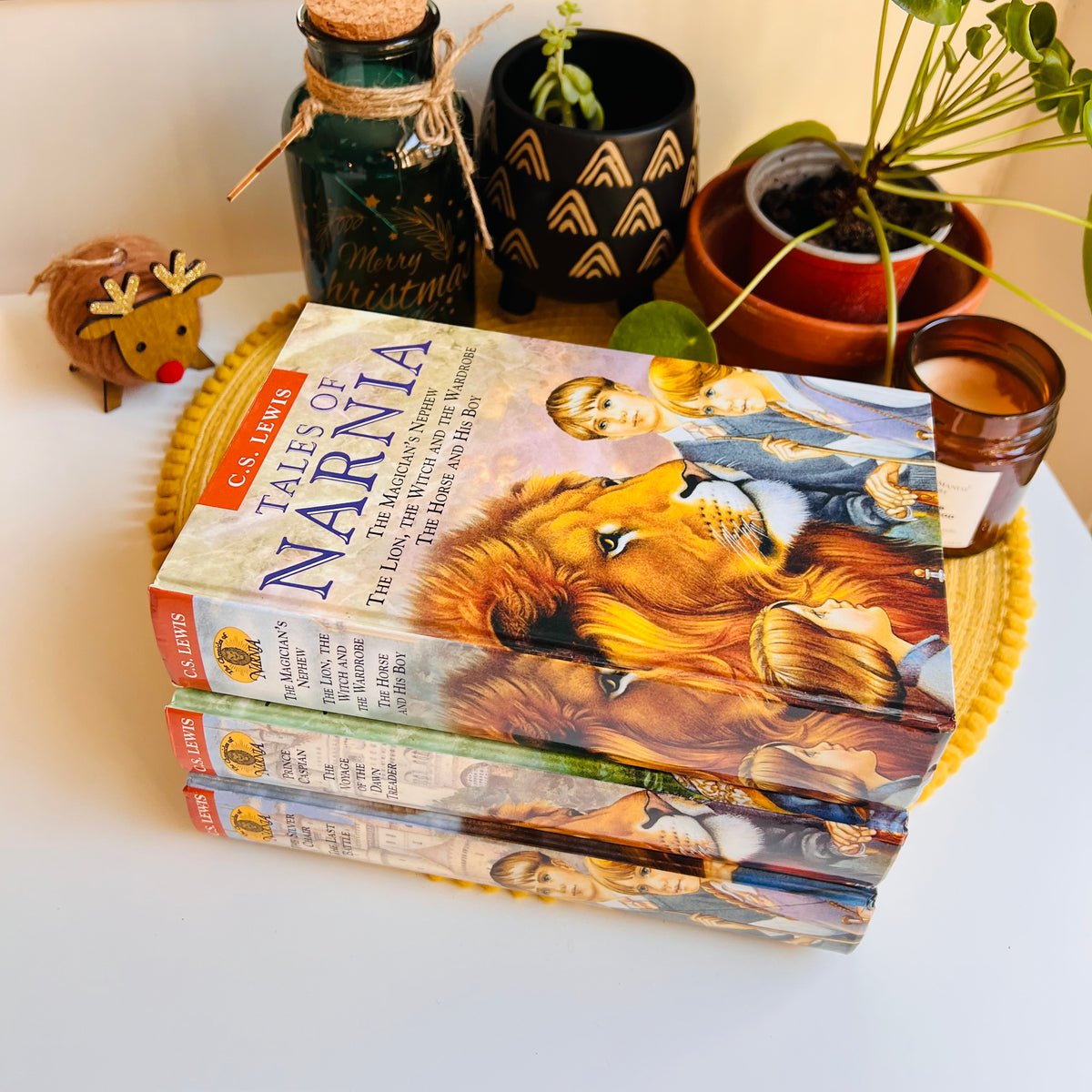 Vintage The Chronicles of Narnia Seven Book Set, C S Lewis, Three-volume boxed set, 1999