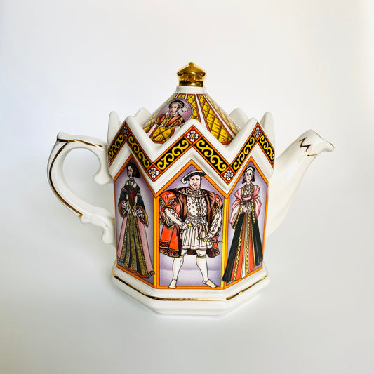 King Henry VIII and His Six Wives Sadler Teapot