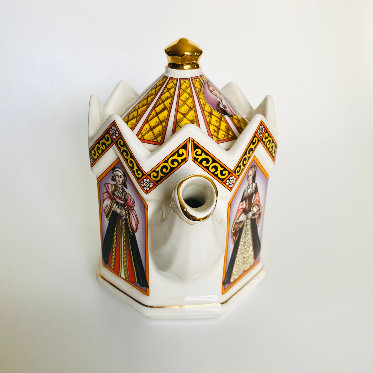 King Henry VIII and His Six Wives Sadler Teapot