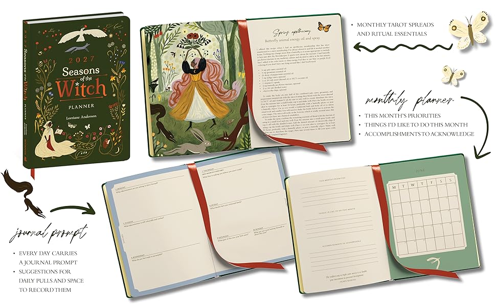 2027 Seasons of the Witch Planner by Tijana Lukovic