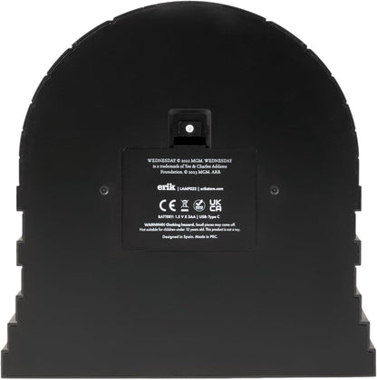 Wednesday Addams Desk Lamp Table, LED, USB Powered