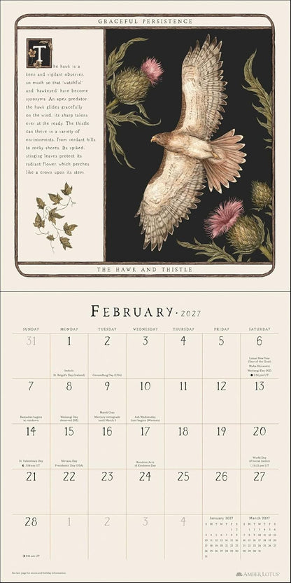 Woodland Wardens 2027 Wall Calendar by Jessica Roux