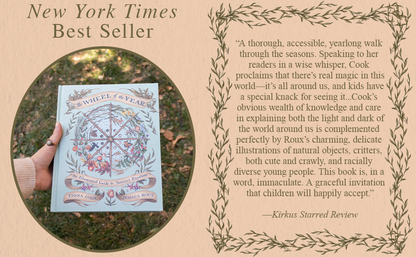 The Wheel of the Year: An Illustrated Guide to Nature's Rhythms by Fiona Cook, Jessica Roux