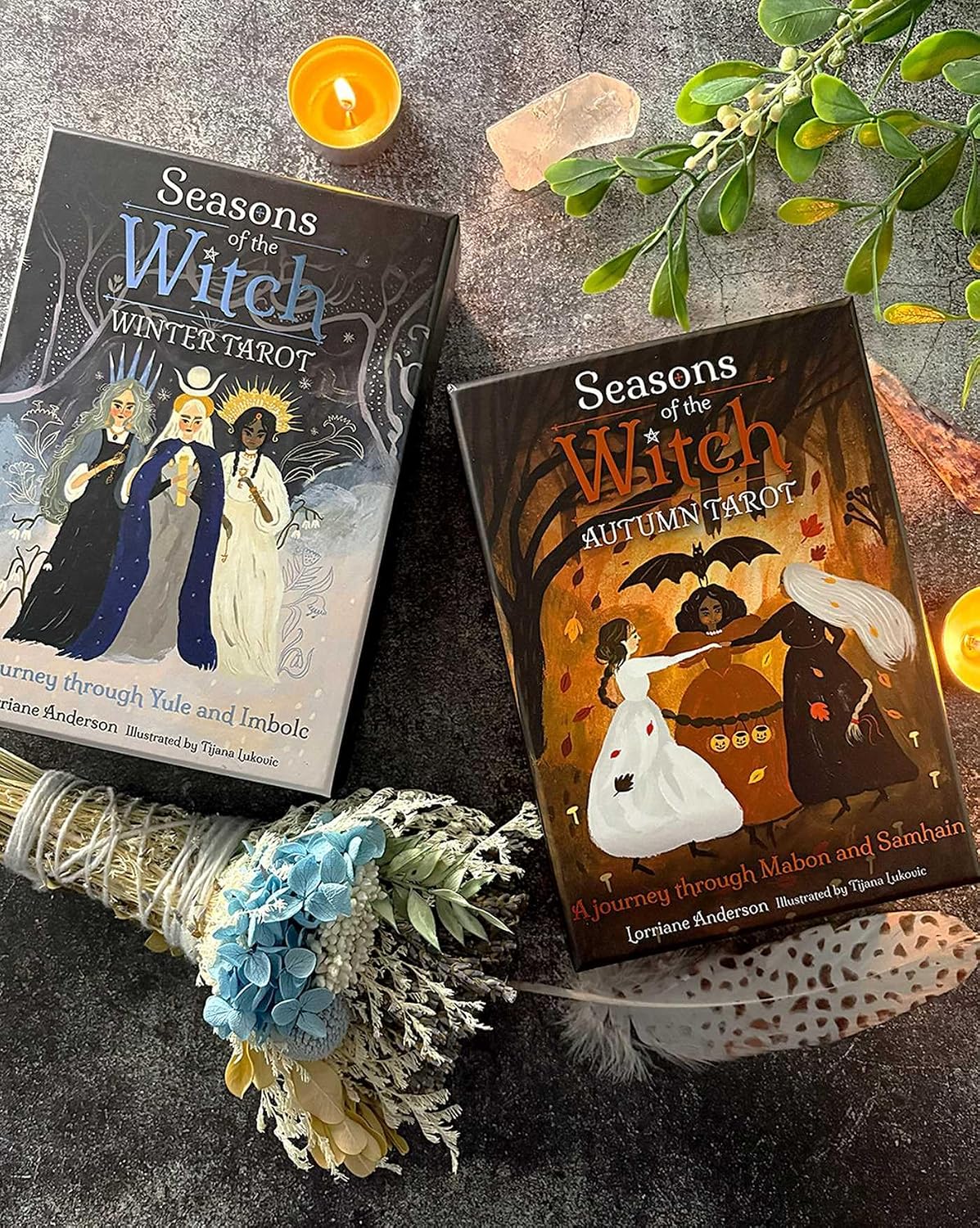Seasons of the Witch Autumn Tarot by Tijana Lukovic