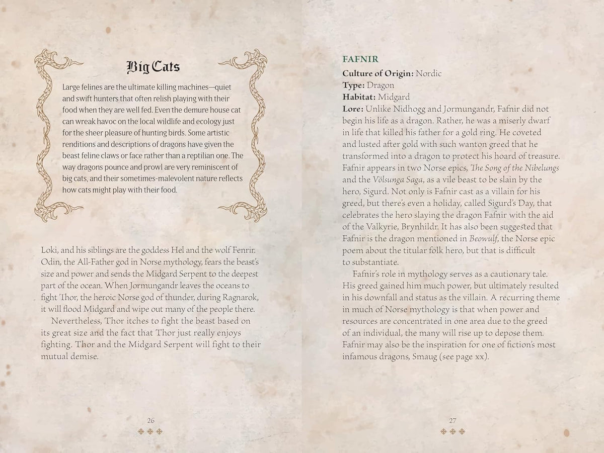 Dragons: A Handbook of History & Lore from Basilisks to Wyverns