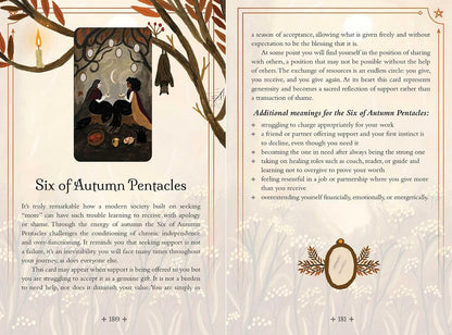 Seasons of the Witch Autumn Tarot by Tijana Lukovic