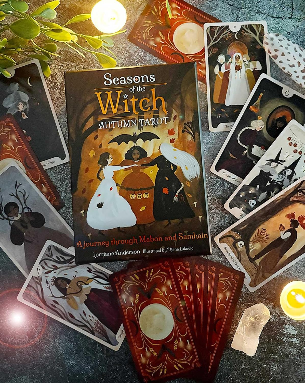 Seasons of the Witch Autumn Tarot by Tijana Lukovic