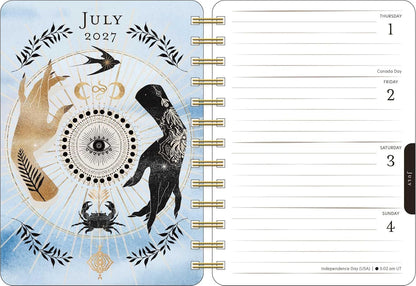 Year of the Witch 2027 Weekly Planner Calendar: Seasonal Intuitive Magick by Temperance Alden