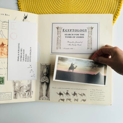 Egyptology: Search for the Tomb of Osiris by Emily Sands, Ologie Series (Vintage Book)