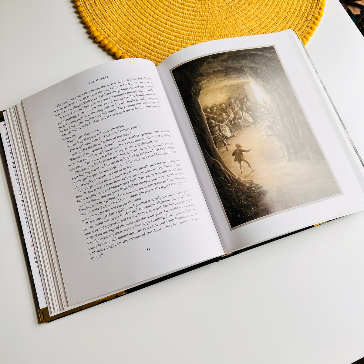 The Hobbit by J.R.R. Tolkien, Illustrated by Alan Lee