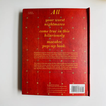 The Pop-Up Book of Nightmares by Gary Greenberg, Matthew Reinhart