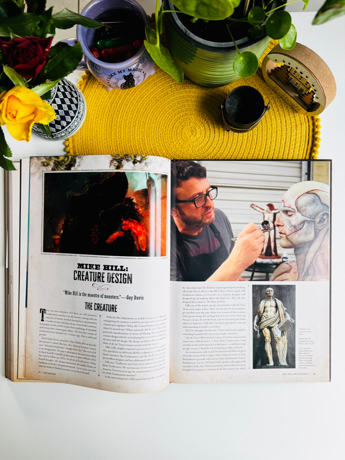 Frankenstein: Written and Directed by Guillermo del Toro, Film Book