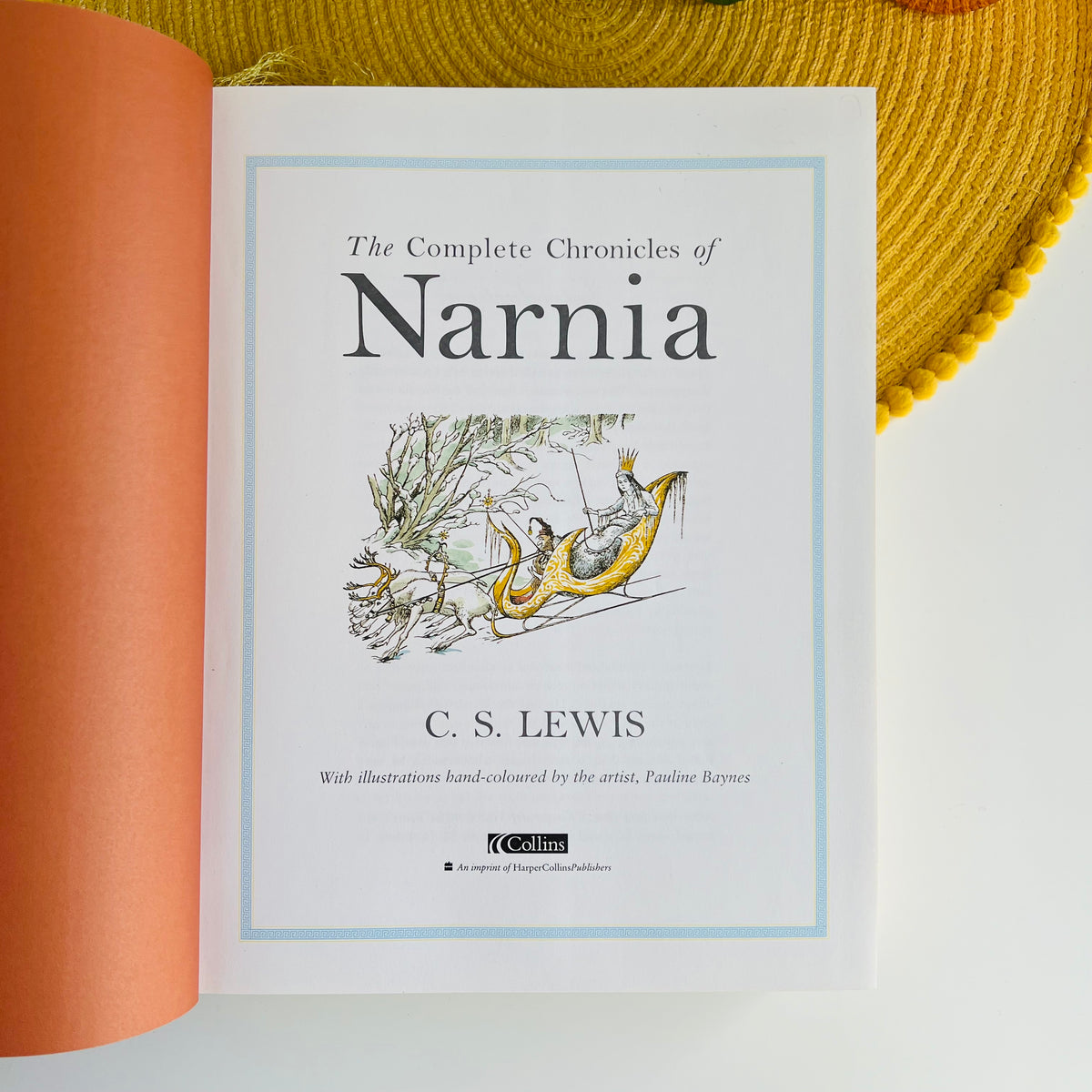 Complete Chronicles of Narnia by C S Lewis, with Pauline Baynes illustrations, 1998