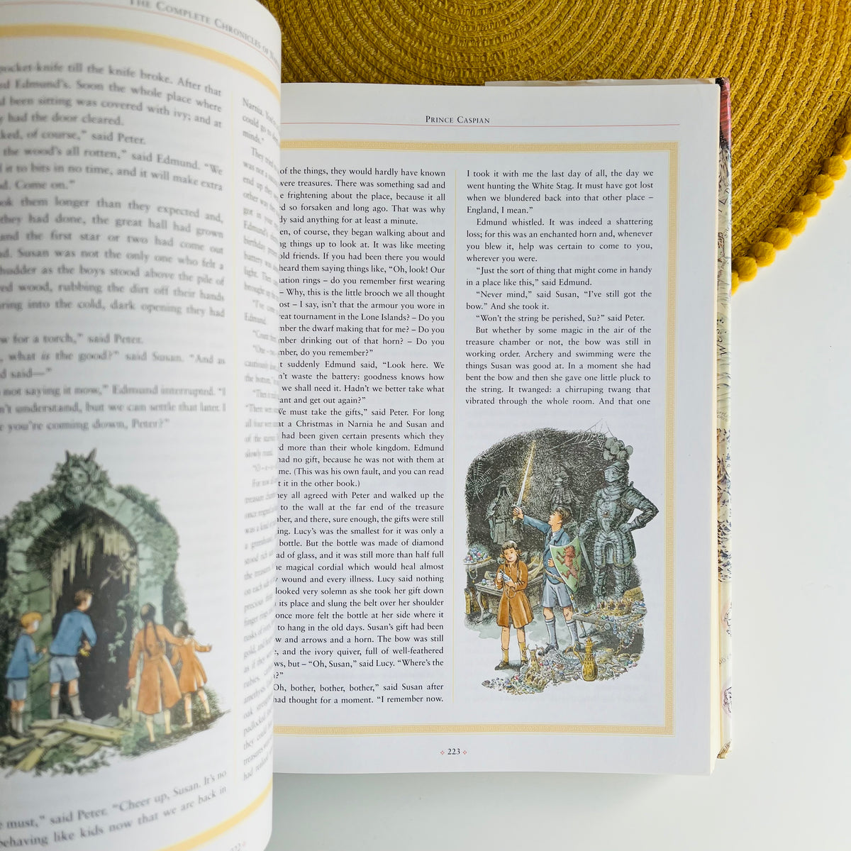Complete Chronicles of Narnia by C S Lewis, with Pauline Baynes illustrations, 1998
