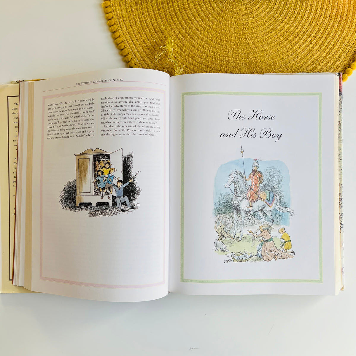 Complete Chronicles of Narnia by C S Lewis, with Pauline Baynes illustrations, 1998