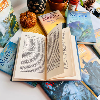 The Complete Box of Chronicles Of Narnia, C. S. Lewis, Ted Smart Hardback Books Set 1997