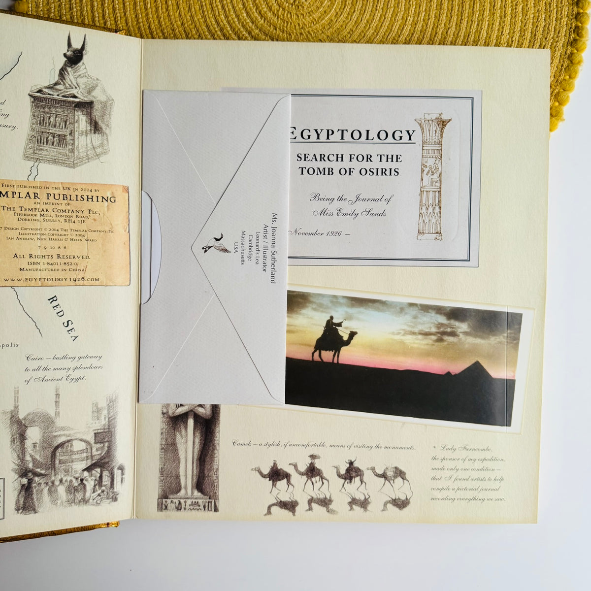 Egyptology: Search for the Tomb of Osiris by Emily Sands, Ologie Series (Vintage Book)
