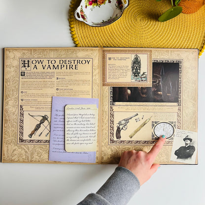Vampireology, The True History of the Fallen Ones, A Book On Vampires & Lore, Ology Series