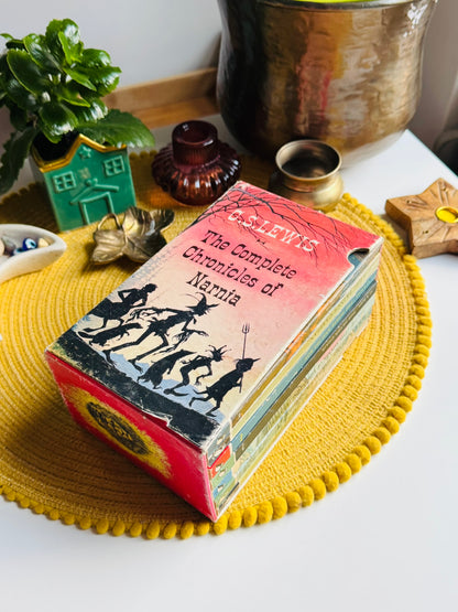 Vintage The Chronicles of Narnia Seven Book Set, C S Lewis, 1968 - 1972 Edition