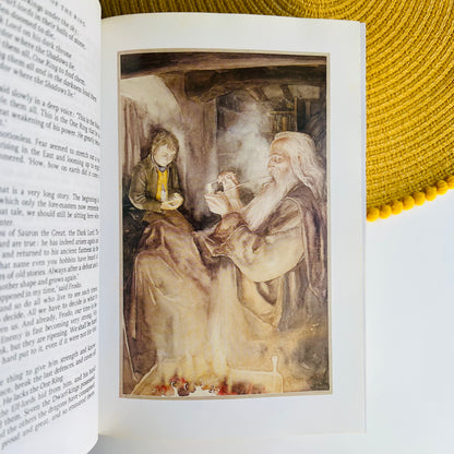 The Lord of the Rings by J R R Tolkien, Alan Lee Illustrated Edition, HarperCollins 1990s