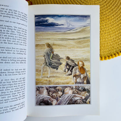 The Lord of the Rings by J R R Tolkien, Alan Lee Illustrated Edition, HarperCollins 1990s