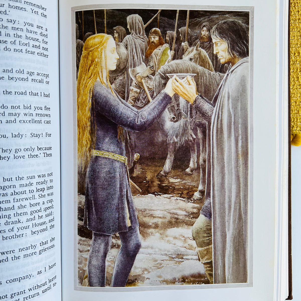 The Lord of the Rings by J R R Tolkien, Alan Lee Illustrated Edition, HarperCollins 1990s
