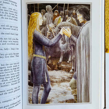 The Lord of the Rings by J R R Tolkien, Alan Lee Illustrated Edition, HarperCollins 1990s
