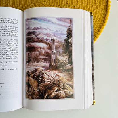 The Lord of the Rings by J R R Tolkien, Alan Lee Illustrated Edition, HarperCollins 1990s