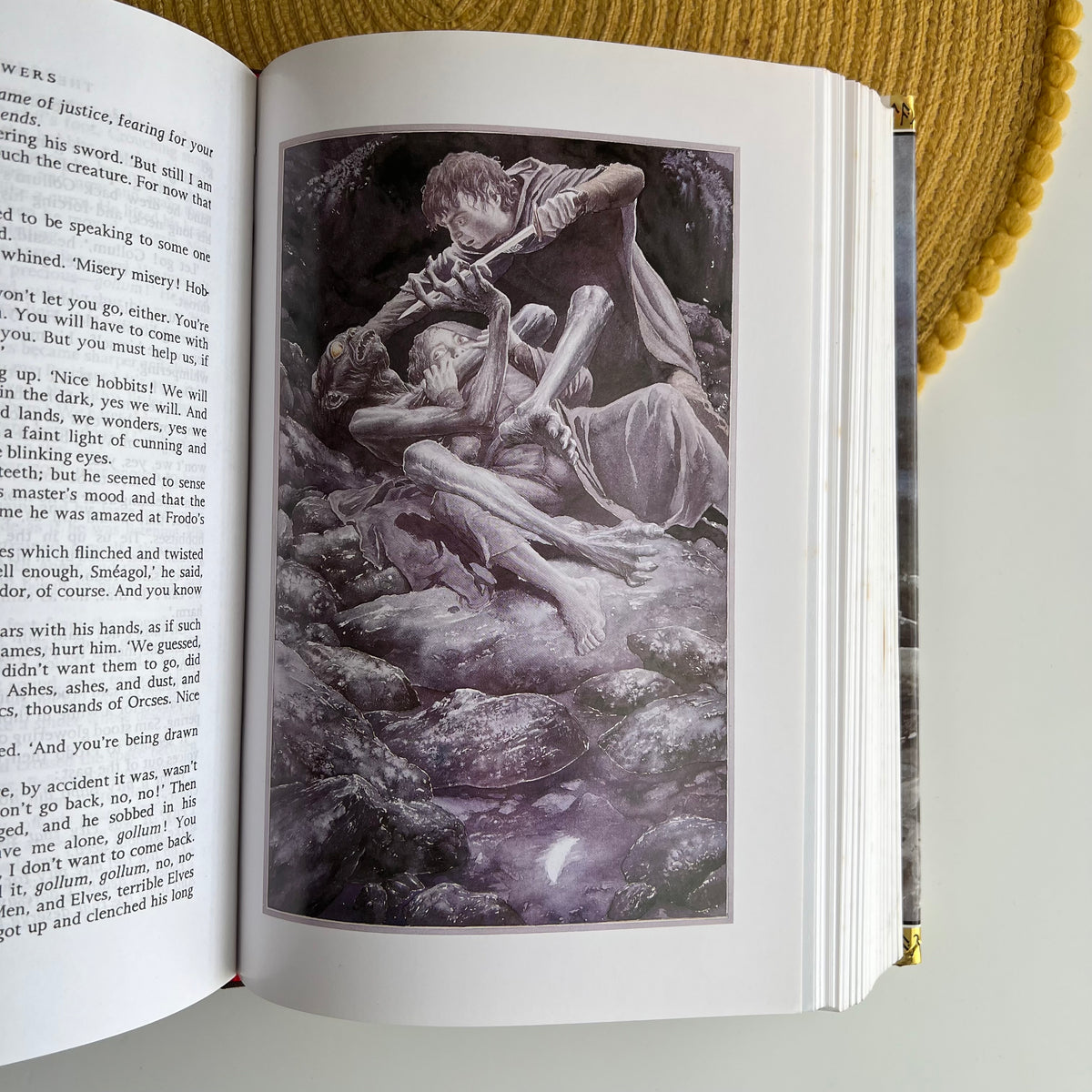 The Lord of the Rings by J R R Tolkien, Alan Lee Illustrated Edition, 1991