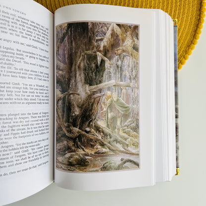 The Lord of the Rings by J R R Tolkien, Alan Lee Illustrated Edition, 1991