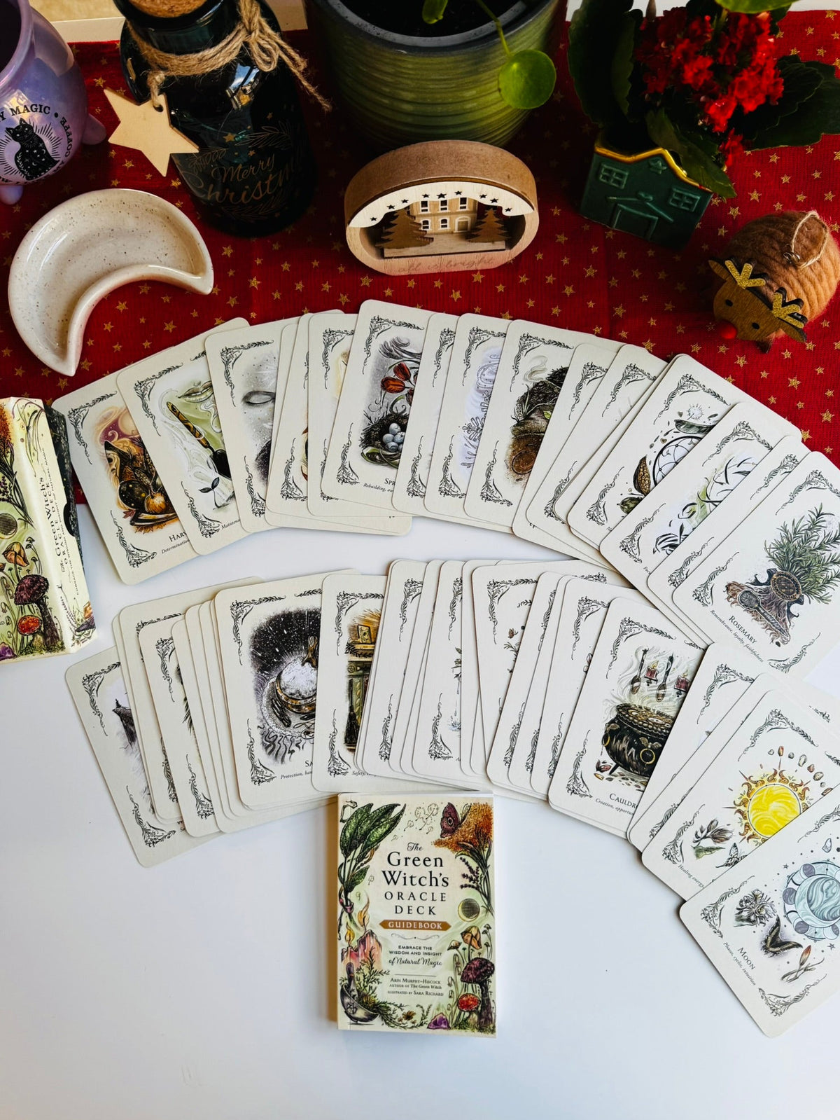 Green Witches Oracle Deck cards